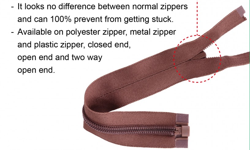 Anti-Pinch Zipper 
